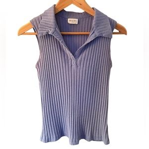 Women’s Vintage Purple Polo Shirt